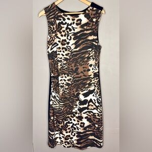 SUZY SHIER NWT Printed Sheath Dress